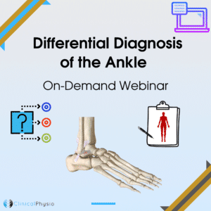 Differential Diagnosis of the Ankle On-Demand Webinar