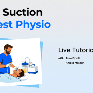Using Suction in Chest Physio LIVE Tutorial