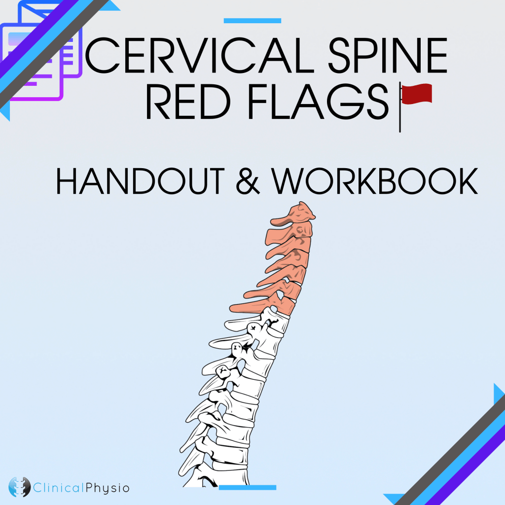 Cervical Spine Handout Clinical Physio