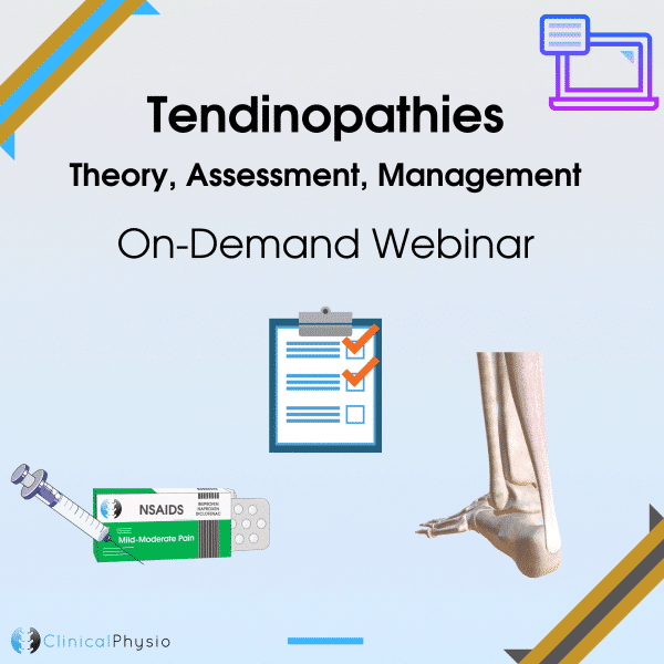 Tendinopathies On-Demand Webinar