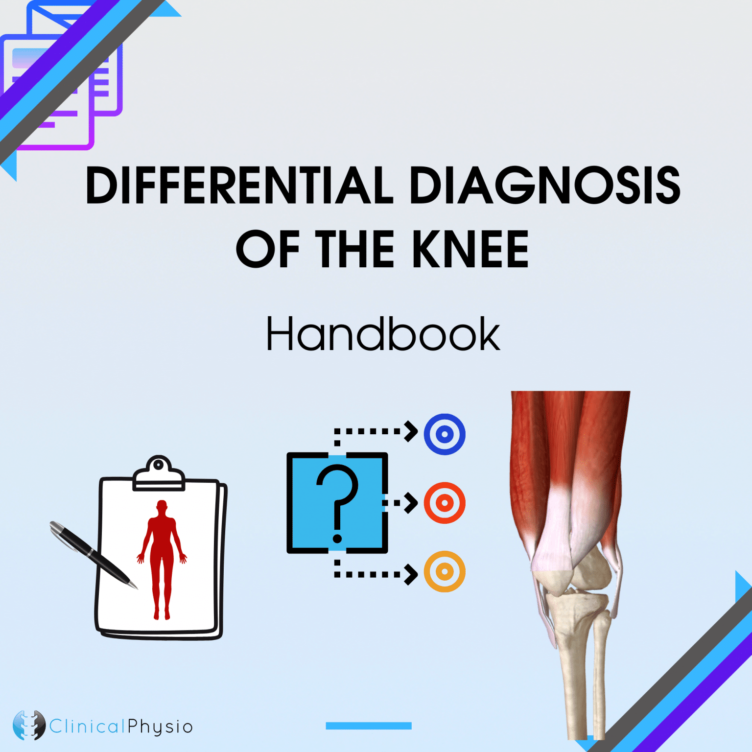 Differential Diagnosis of the Knee Handbook Clinical Physio