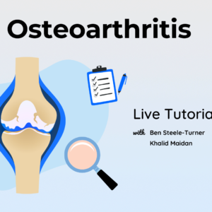 Knee Osteoarthritis LIVE Tutorial