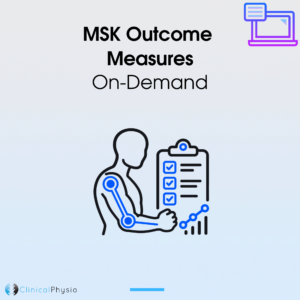 MSK Outcome Measures On-Demand Course